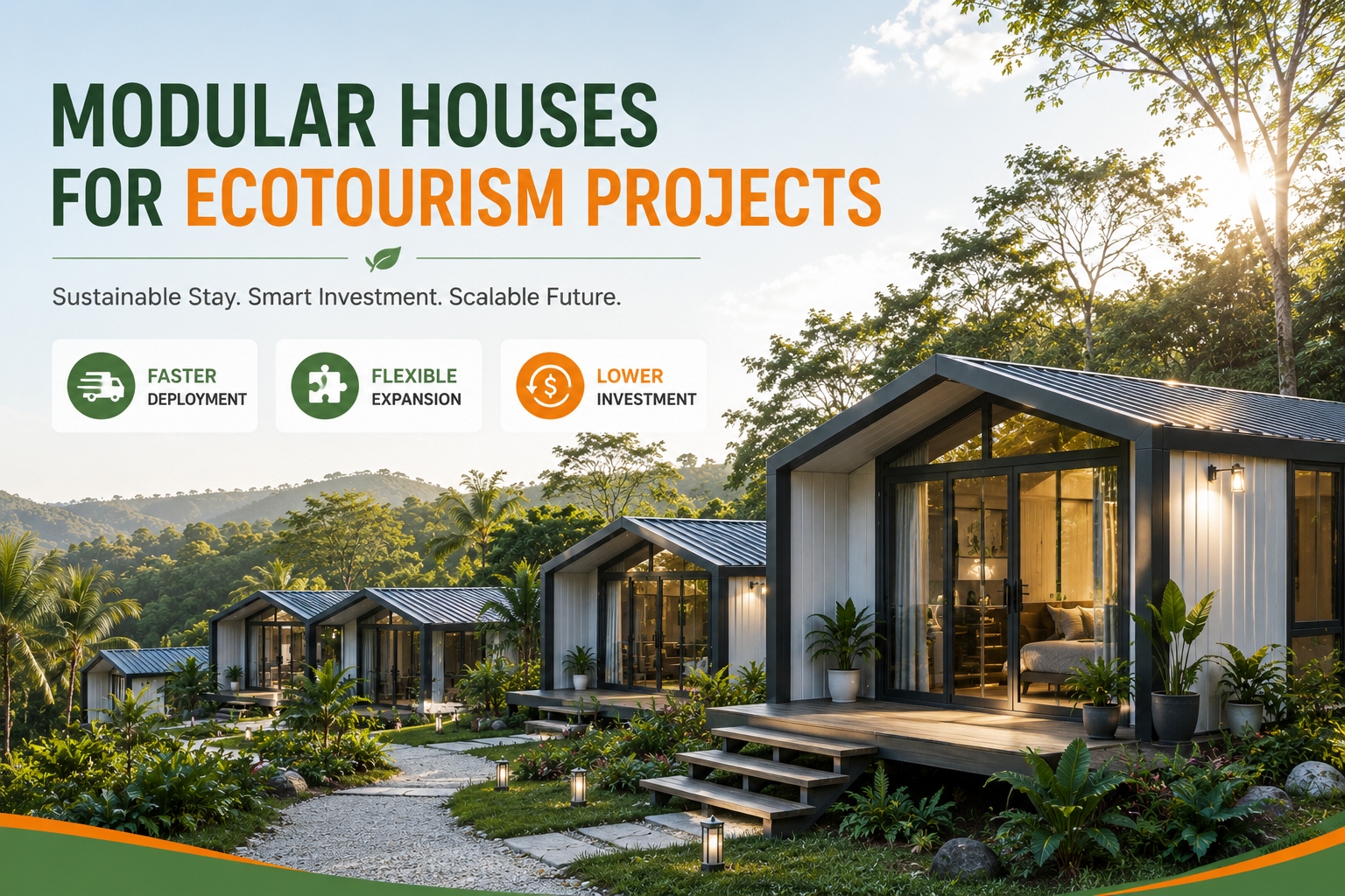 Modular Resorts Prefab Modular Houses for Eco Resorts - Dreammaker: Leading Provider of ...